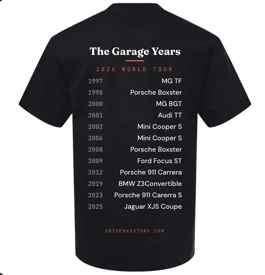 Your Personal Garage Years Tour Shirt
